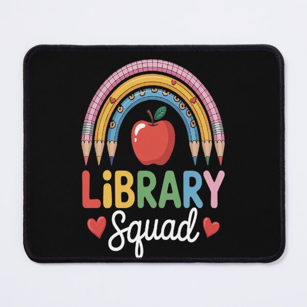 Item preview, Back To School Library Squad Leopard Rainbow Book Lover designed and sold by LacostCarl.
