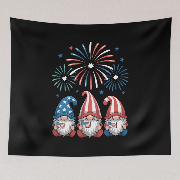 Item preview, 4th of July Gnomes Cute designed and sold by consfafaperi.