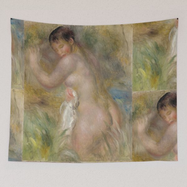 Item preview, La Baigneuse by Pierre-Auguste Renoir: Impressionist Nude Wall Art Poster designed and sold by artofuniverse.