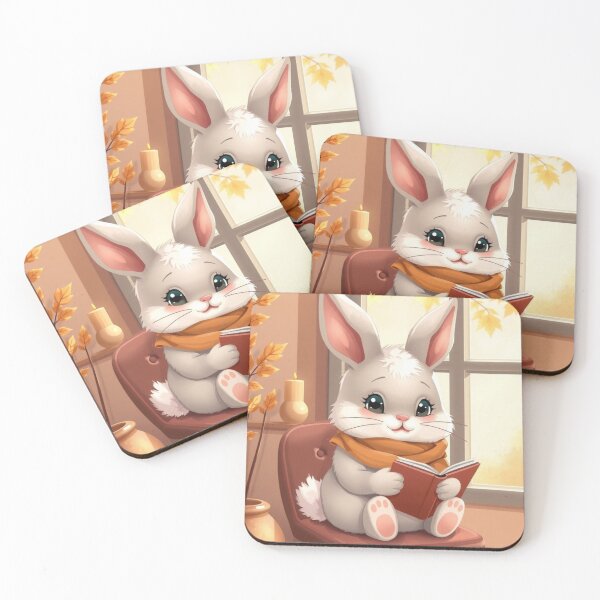 Item preview, Cute Rabbit Book Lover designed and sold by ArmaanArts.