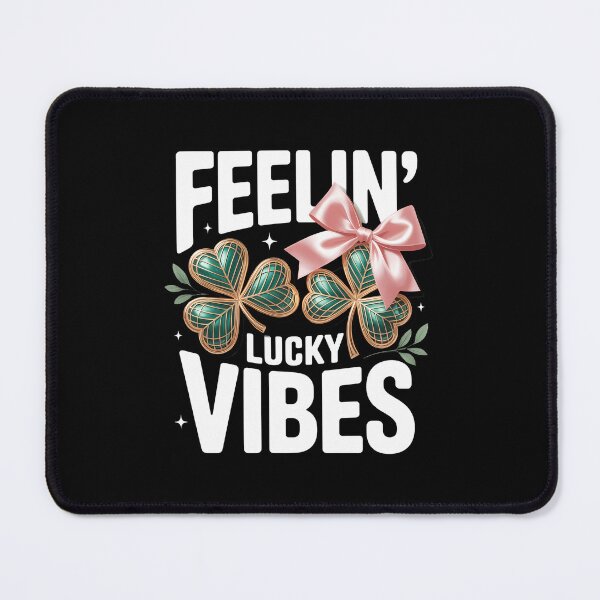 Item preview, Feelin Lucky Vibes Lucky St Patrick Lucky Coquette Shamrock Cute St Patrick's Day designed and sold by FaithAbbott.