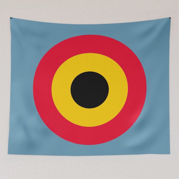 Item preview, Belgium air force ensign designed and sold by rheyes.