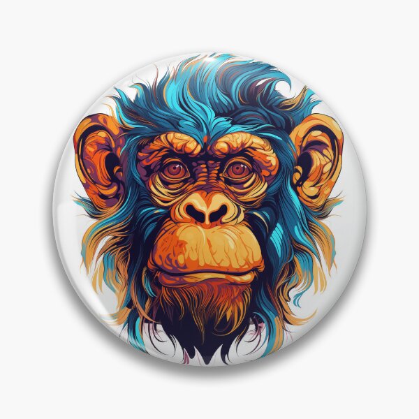 Item preview, monkey face  designed and sold by Govinda Vishwakarma.