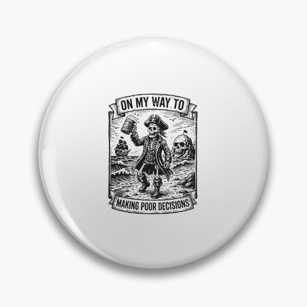 Item preview, On My Way to Making Bad Decisions Funny Skeleton Beach Trip Gift designed and sold by kiralynstration.