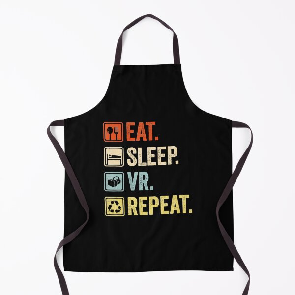 Item preview, Eat Sleep VR Repeat Funny Virtual Reality Gamer  designed and sold by FGTV2021.