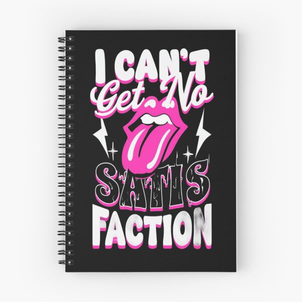Item preview, Rock Style “I Can’t Get No Satisfaction” Retro Mouth & Lightning Graphic Design designed and sold by Bright Nest Studio.