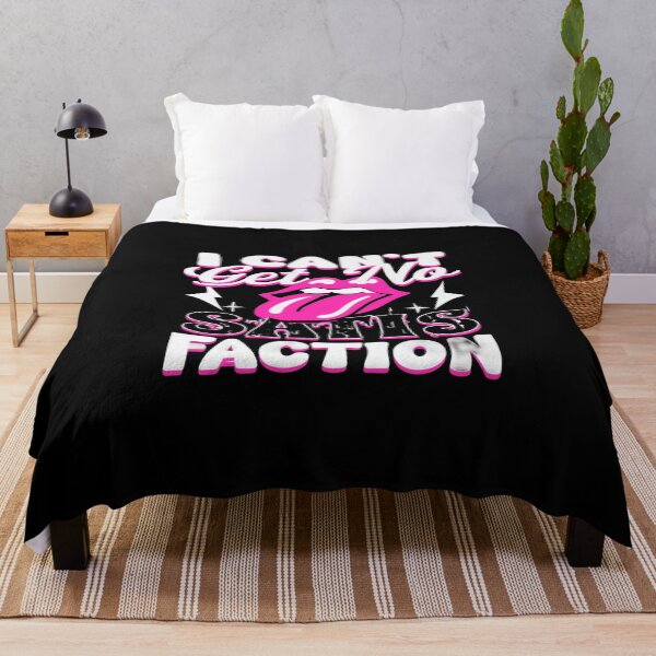 Item preview, Rock Style “I Can’t Get No Satisfaction” Retro Mouth & Lightning Graphic Design designed and sold by Bright Nest Studio.