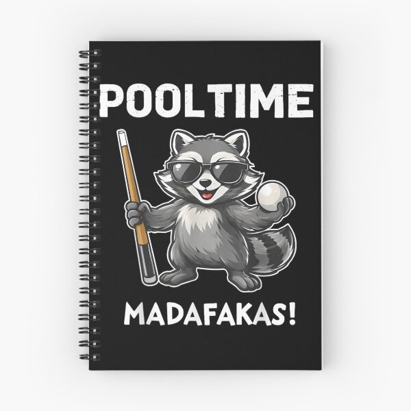 Item preview, Pool Time Madafakas Funny Billiards Raccoon Summer Party Shirt designed and sold by WilliaMaler.