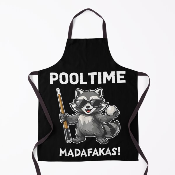 Item preview, Pool Time Madafakas Funny Billiards Raccoon Summer Party Shirt designed and sold by WilliaMaler.