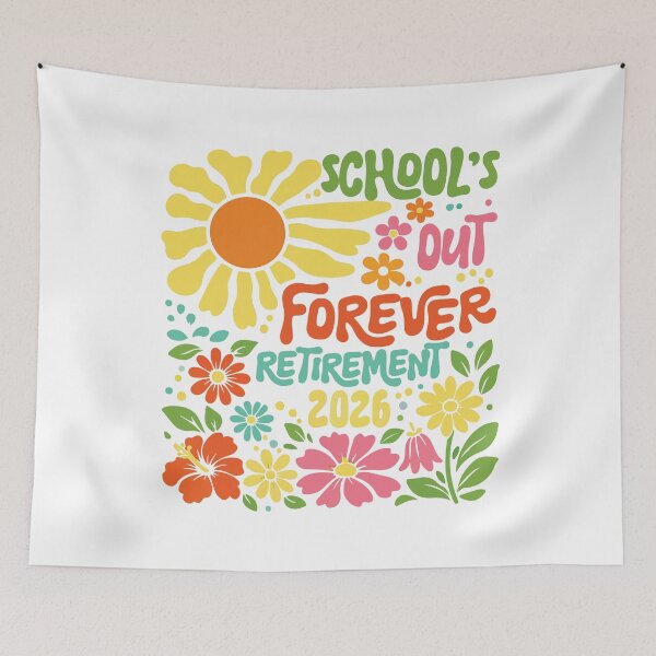 Item preview, Schools Out Forever Retirement 2026 Retired Teacher Summer Gift designed and sold by kiralynstration.