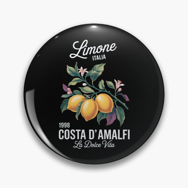 Item preview, Limoncello La Dolce Vita Lemon Lover Italy 1998 Amalfi Coast, Summer Fruit Festival designed and sold by FaithAbbott.