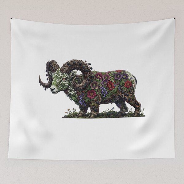 Item preview, The Ram of Brambles designed and sold by CroakHaus.