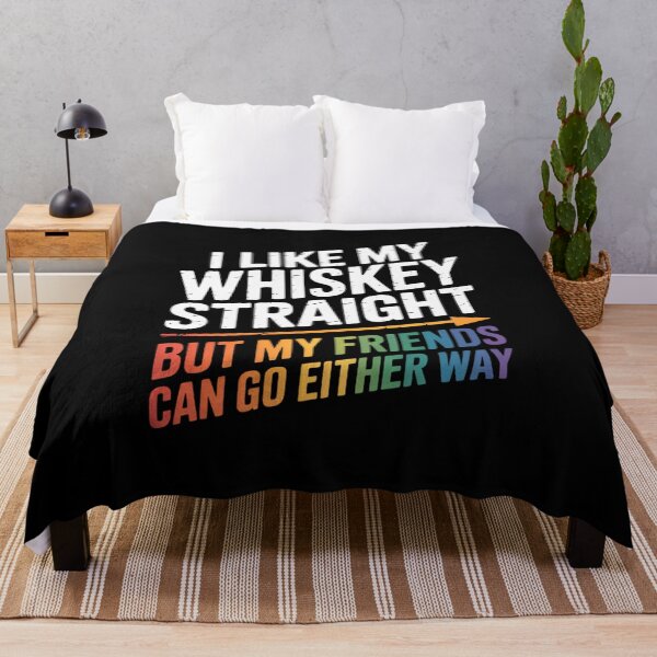 Item preview, Like My Whiskey Straight Friends LGBTQ Gay Pride Proud Ally designed and sold by FaithAbbott.