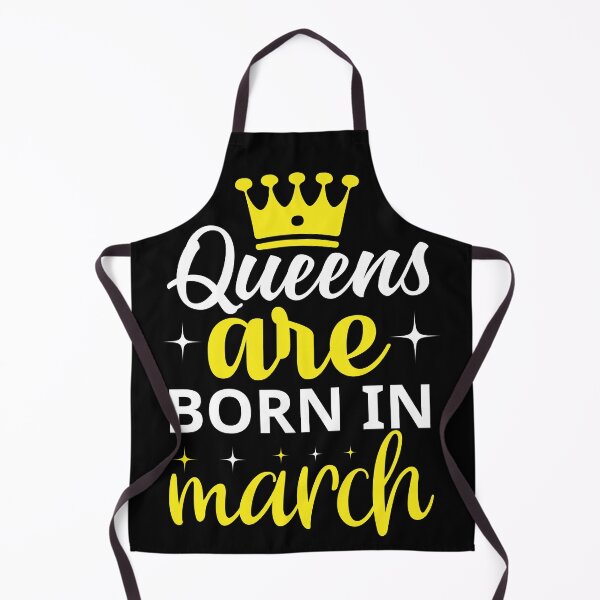Item preview, Queens are Born in March designed and sold by Horizon-Design.