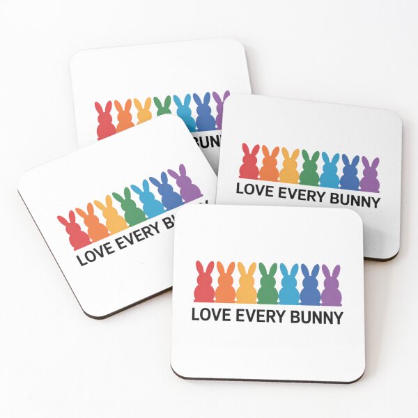 Item preview, Love Every Bunny Rainbow Easter LGBT Pride designed and sold by FaithAbbott.
