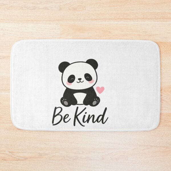 Item preview, Be Kind Cute Panda Sticker | Minimal Kawaii Panda Animal Design designed and sold by Lovestickerco.