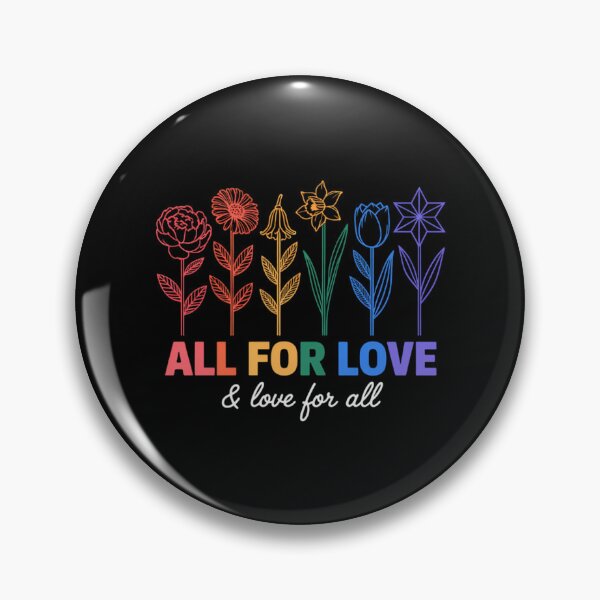 Item preview, Love For All Pride LGBT All For Love designed and sold by FaithAbbott.