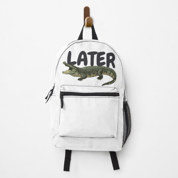 Item preview, See You Later Alligator Funny Crocodile Retro Art designed and sold by tarzbol.