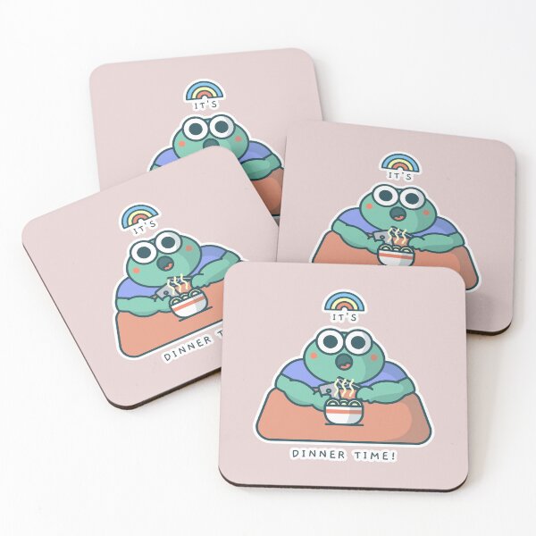 Item preview, It´s dinner time frog for coffee designed and sold by GlimmerAura.