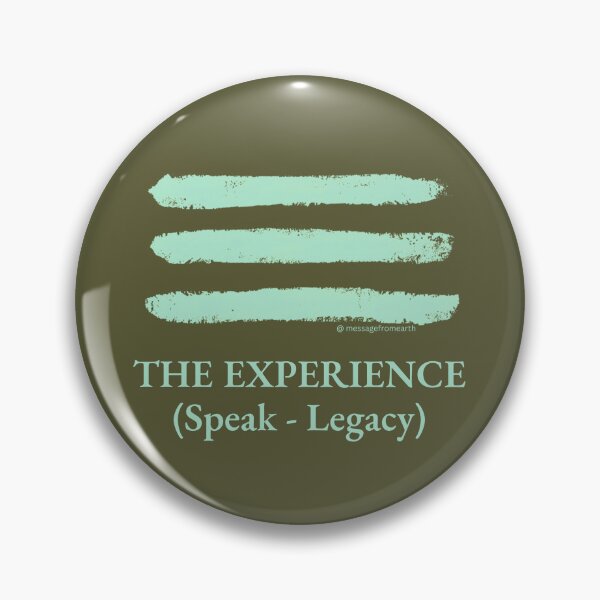 Item preview, Experience - Neolithic Cipher - Speak and Legacy - Minimalist T-Shirt - #1 designed and sold by Message from Earth.