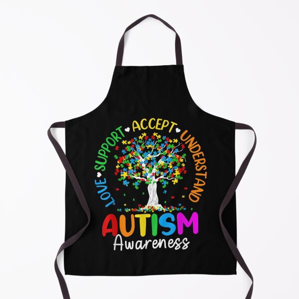 Item preview, Autism Awareness Shirt Support Accept Understand Love Puzzle Tree designed and sold by DienesAngele.