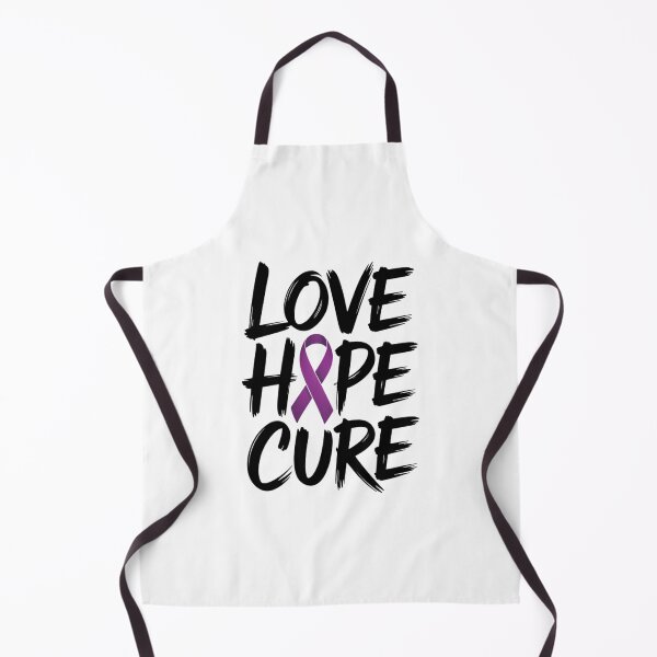 Item preview, Love Hope Cure Pancreatic Cancer Awareness Purple Ribbon designed and sold by FaithAbbott.
