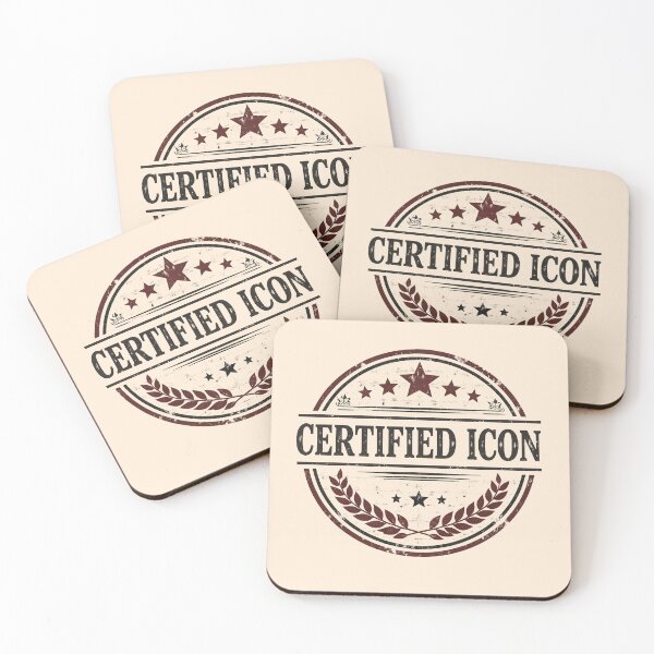 Item preview, Certified Icon Badge designed and sold by Icareis-Studios.