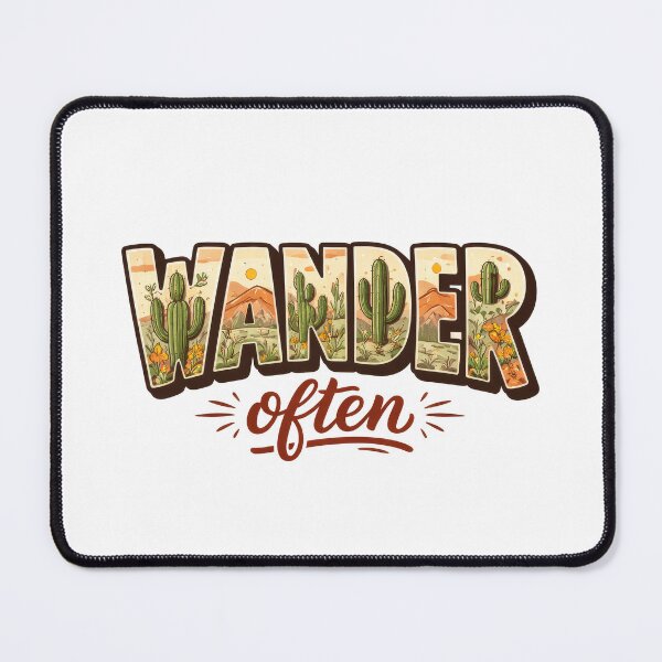 Item preview, Wander Often Desert Cactus Landscape. designed and sold by Mr Lee.