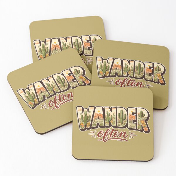 Item preview, Wander Often Desert Cactus Landscape. designed and sold by Mr Lee.