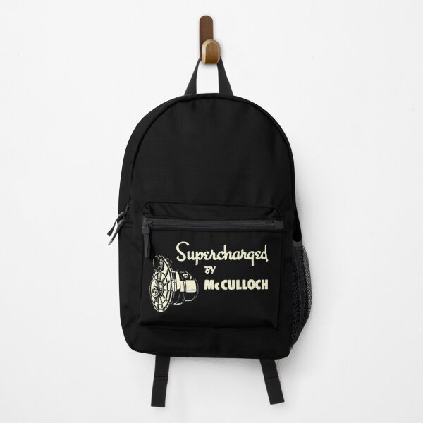 Item preview, Supercharged by McCulloch - vintage white print designed and sold by retropetrol.