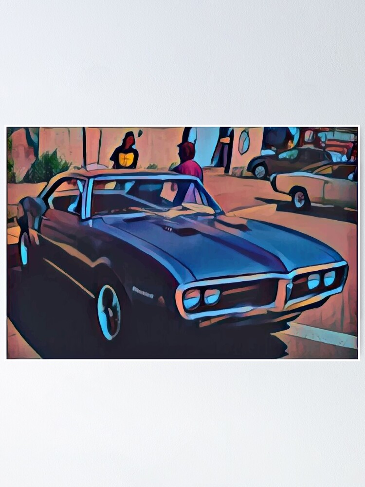 Alternate view of 1968 Pontiac Firebird Poster