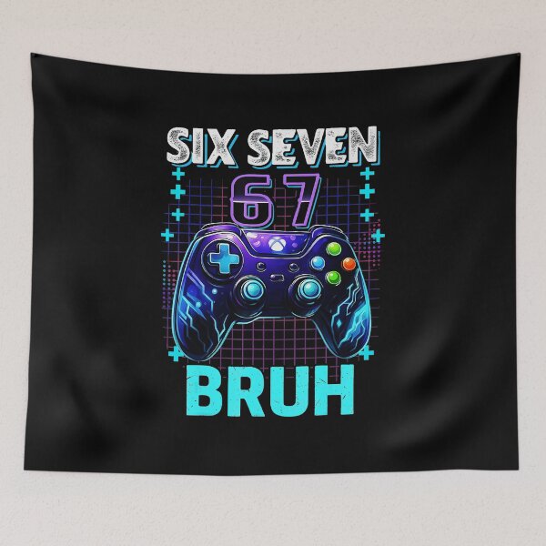 Item preview, Bruh 6 To 7 Birthday Funny Gamer Style  designed and sold by FGTV2021.