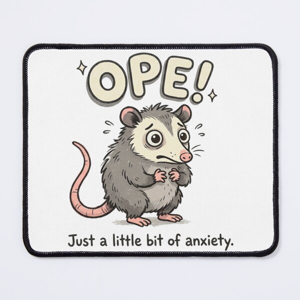Item preview, Ope! Just a little bit of anxiety designed and sold by Paws And Pause.