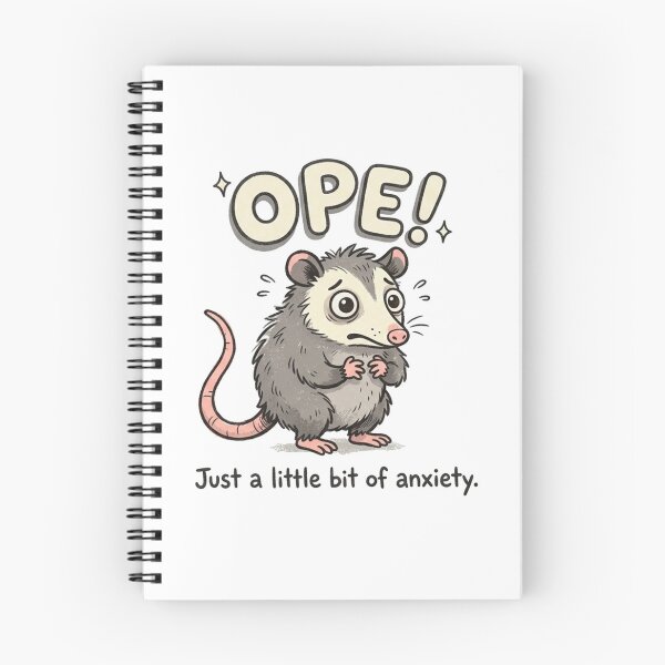 Item preview, Ope! Just a little bit of anxiety designed and sold by Paws And Pause.