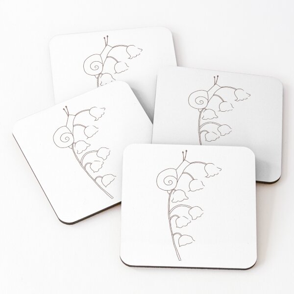 Item preview, Snail on a flower designed and sold by designoliviaf.