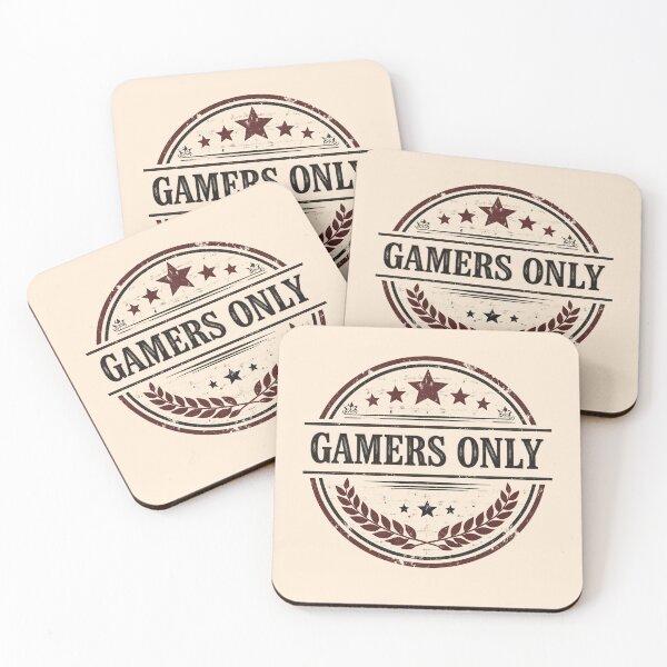 Item preview, Gamers Only Badge designed and sold by Icareis-Studios.