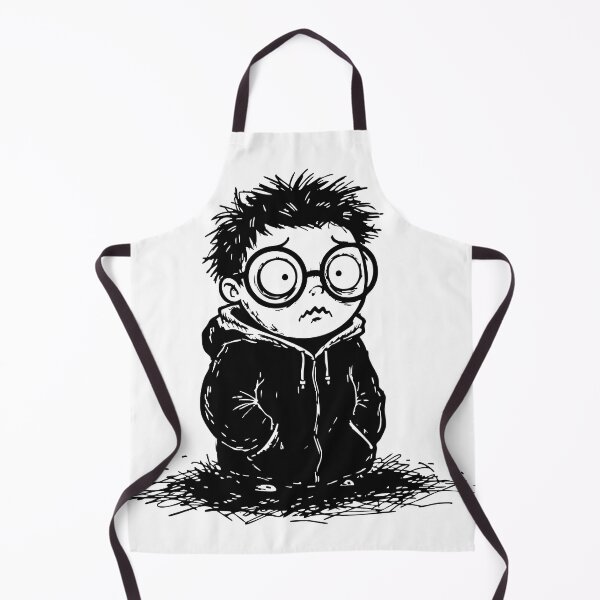 Item preview, Worried Child Oversized Manga Hoodie designed and sold by PixelStudioBe.