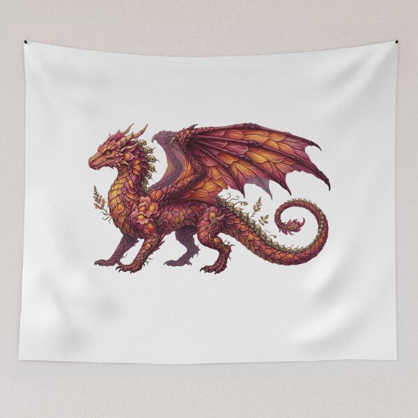 Item preview, The Dragon of Snapdragons designed and sold by CroakHaus.