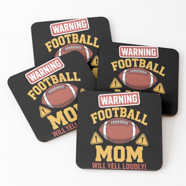 Item preview, Warning American Football Mom Yell Family Match Mama designed and sold by LacostCarl.