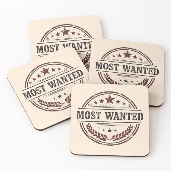 Item preview, Most Wanted Badge designed and sold by Icareis-Studios.