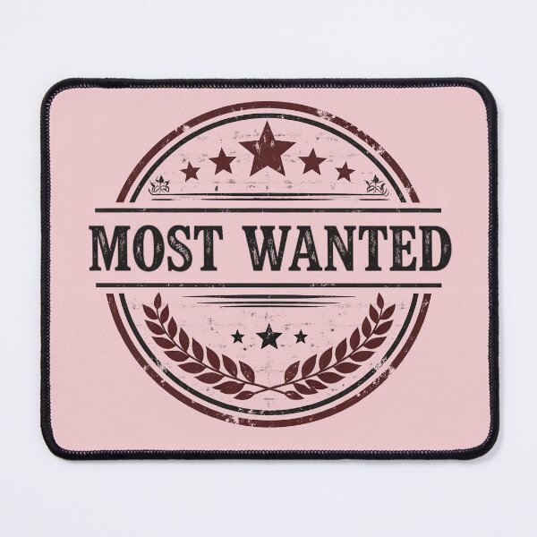 Item preview, Most Wanted Badge designed and sold by Icareis-Studios.