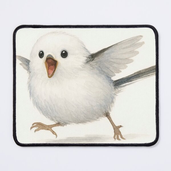 Item preview, Tiny Happy Bird – Cute Minimal Illustration designed and sold by EchoWave11.