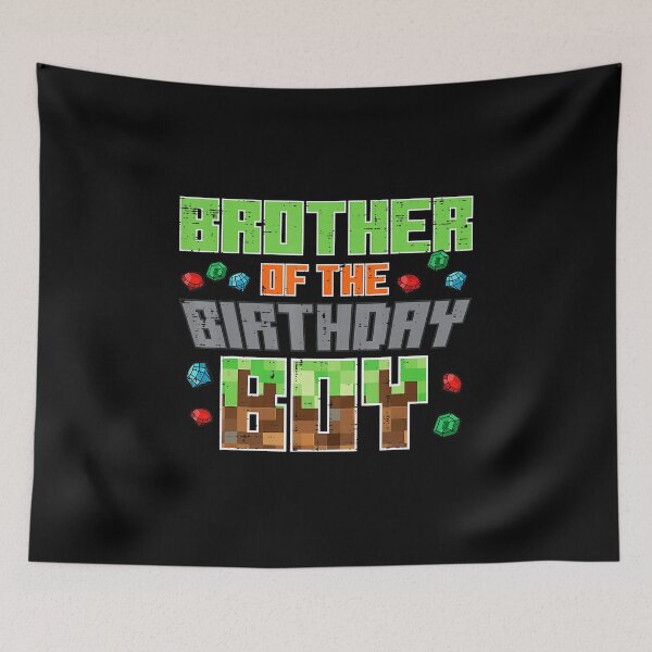 Item preview, Brother Of The Birthday Boy Pixel Gamer Party designed and sold by FGTV2021.