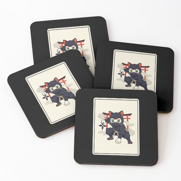 Item preview, Ninja Cat Japanese Style Warrior Animal  designed and sold by JordynLadukeg65.