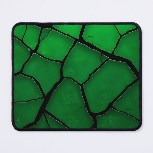 Item preview, Emerald Cracked Texture Abstract Pattern designed and sold by Peac7e.