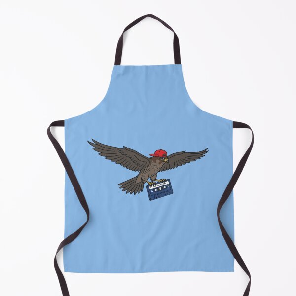 Item preview, Hip-Hop Hawk – Retro Cassette Rider Design designed and sold by Dogandesighn.