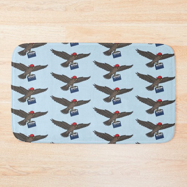 Item preview, Hip-Hop Hawk – Retro Cassette Rider Design designed and sold by Dogandesighn.
