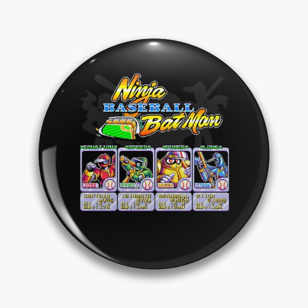 Item preview, Ninja Baseball Bat Man designed and sold by AD37.