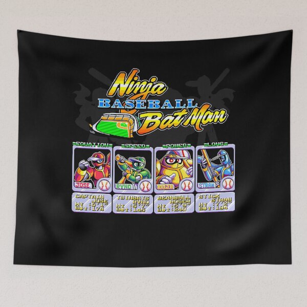 Item preview, Ninja Baseball Bat Man designed and sold by AD37.