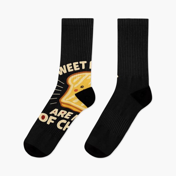 Item preview, Funny “Sweet Dreams Are Made of Cheese” Cute Grilled Cheese Pun Food Design designed and sold by Bright Nest Studio.